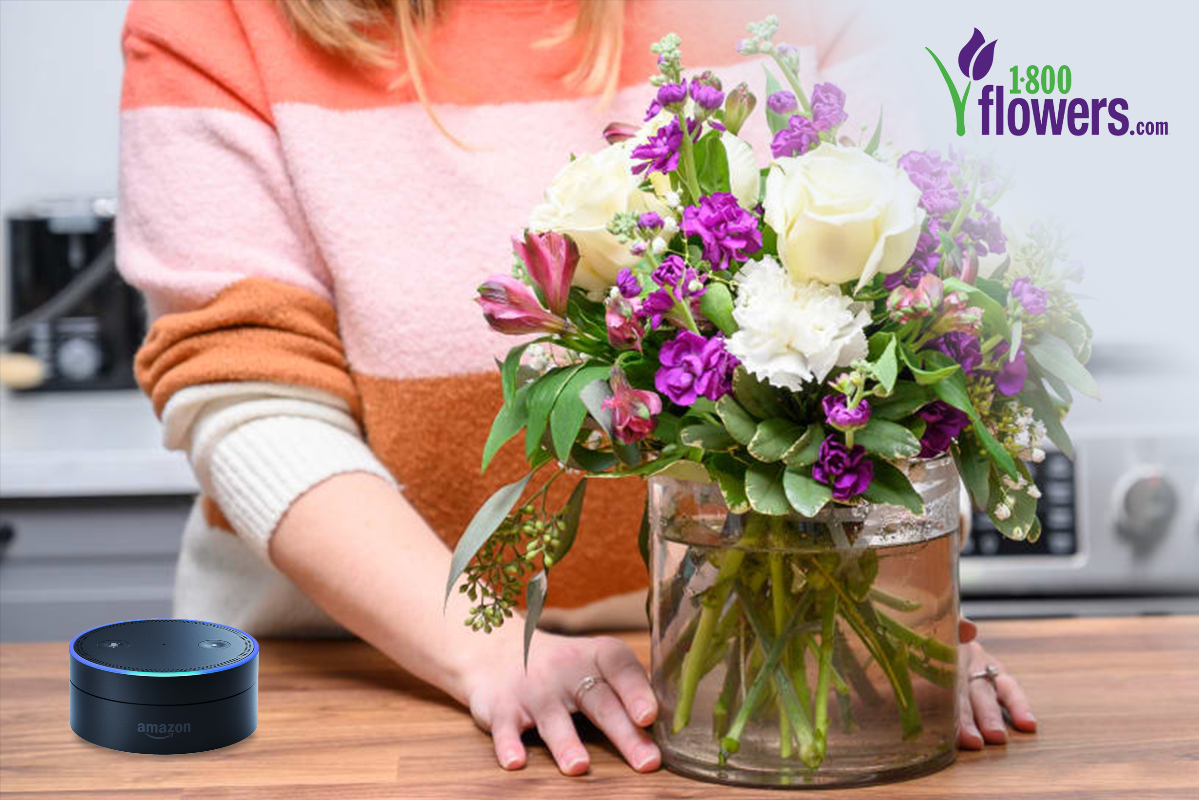 1-800-Flowers Alexa voice skill design